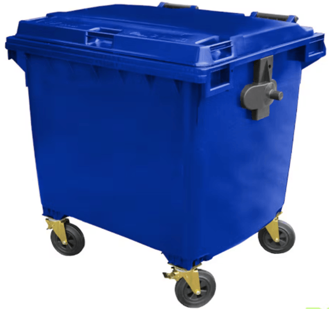 1100L 4-Wheeled Bin