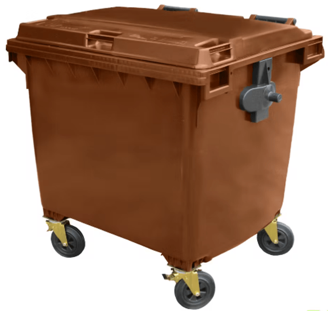 1100L 4-Wheeled Bin