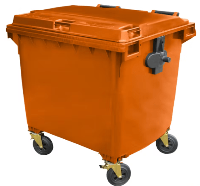 1100L 4-Wheeled Bin