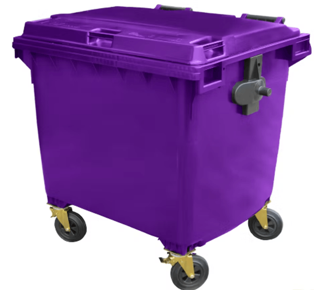 1100L 4-Wheeled Bin