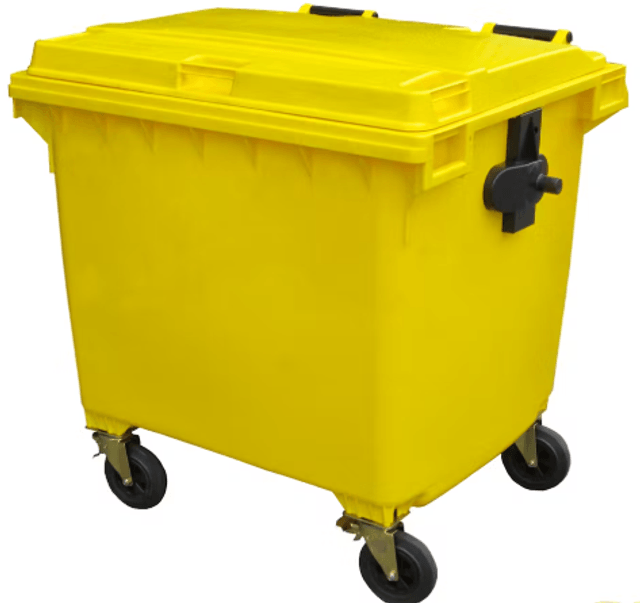 1100L 4-Wheeled Bin