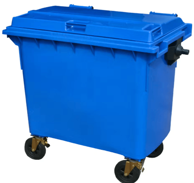 660L 4-Wheeled Bin