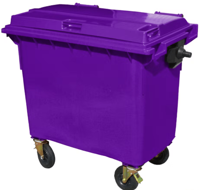 660L 4-Wheeled Bin