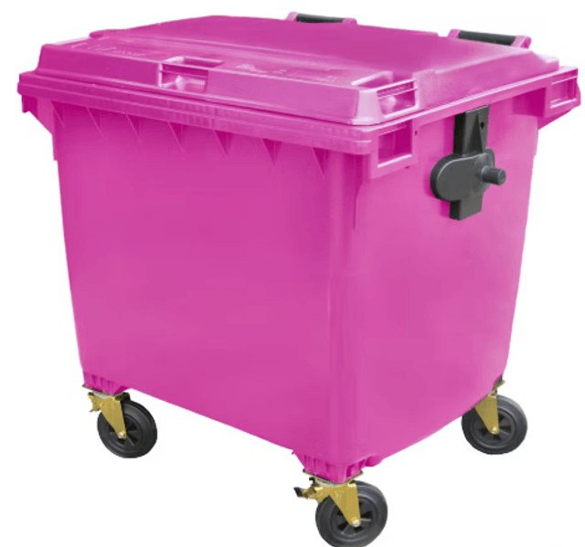 1100L 4-Wheeled Bin