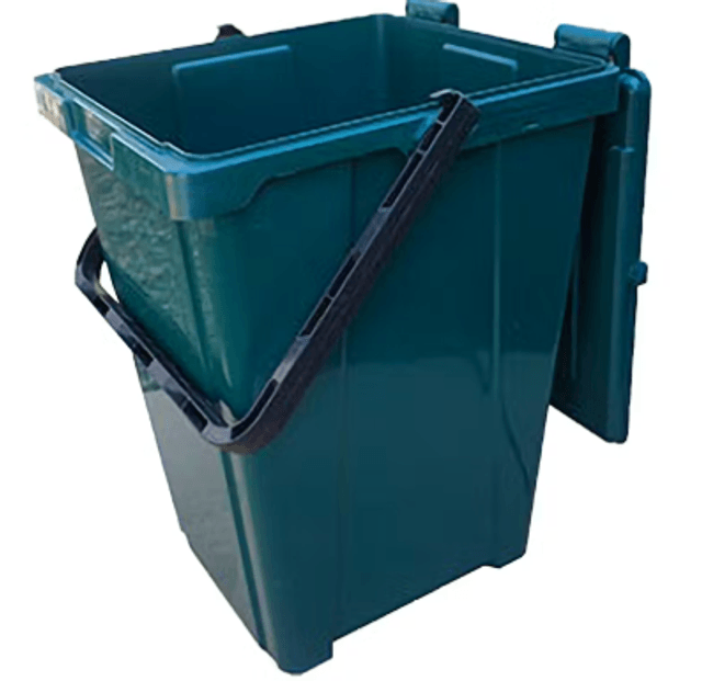 Green Food Waste Kitchen Caddie
