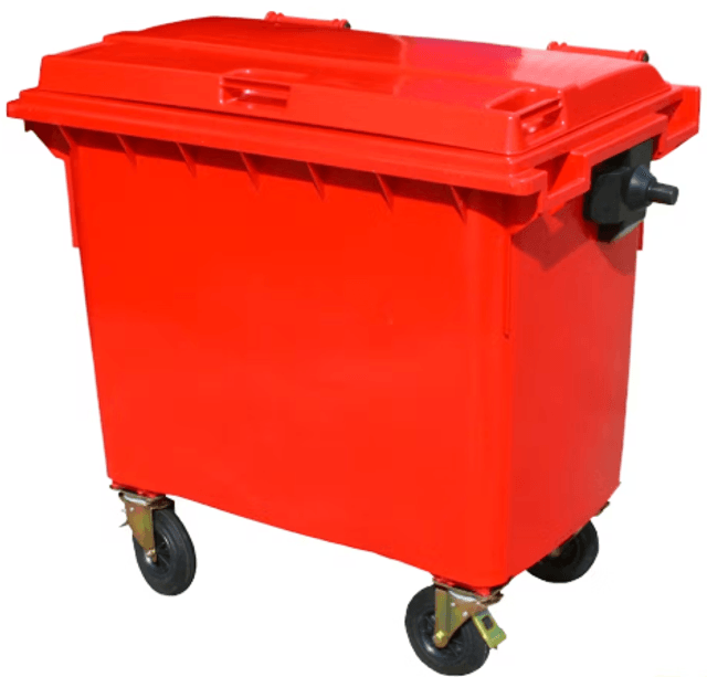 660L 4-Wheeled Bin