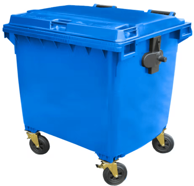 1100L 4-Wheeled Bin