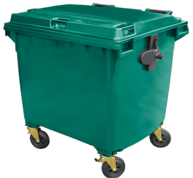 1100L 4-Wheeled Bin