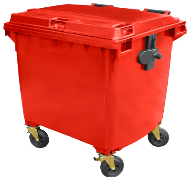 1100L 4-Wheeled Bin