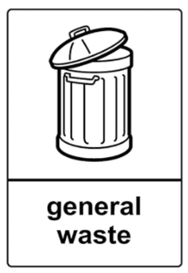 Bin Sticker
